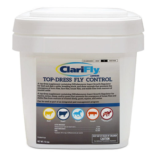 ClariFly Larvicide Top - Dress Fly Control, 15 lbs - VCM8 - 15 lb - 1