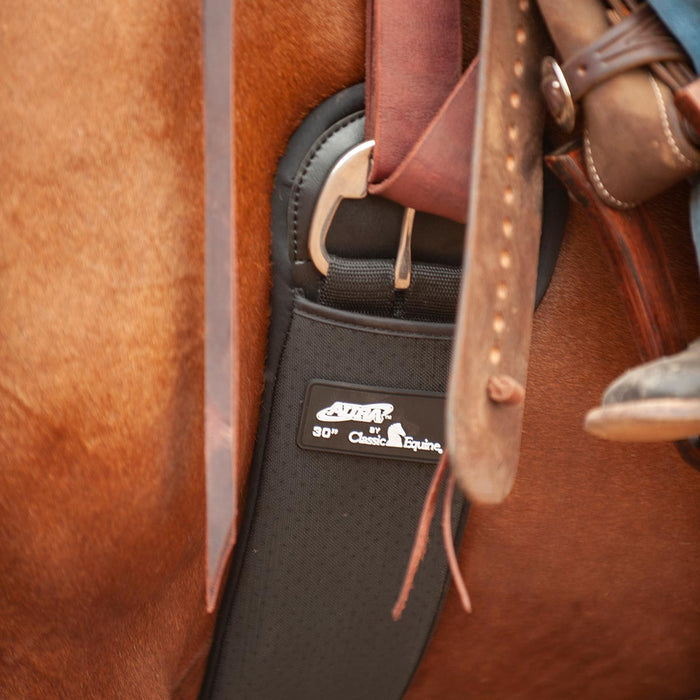 Classic Equine Aura Neoprene Straight Cinch with Stainless Steel Hardware - CR1N4 - 28" - 2