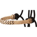 Classic Equine Braided Rawhide Nylon Rope Halter - CR91 - Turquoise/Gold - 28