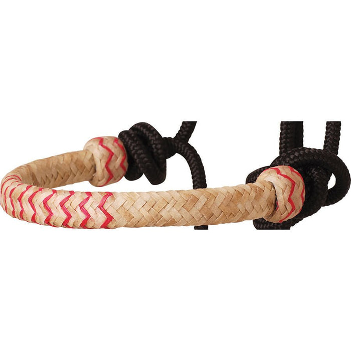 Classic Equine Braided Rawhide Nylon Rope Halter - CR91 - Turquoise/Gold - 36