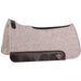 Classic Equine Felt & Fleece Saddle Pad - CR1VE - Natural - 31" x 32" - 3/4" - 1