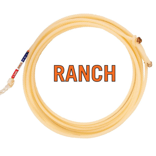 Classic Ranch Rope, 4-Strand 35 Foot X-Soft Roping Rope - CR1Y1 - XSoft - 35 ft - 1