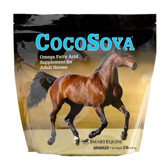 CocoSoya, Omega Fatty Acid Supplement for Horses, Granular - SMAAY - 5 lbs - 1
