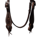 Cody Pro Flower Tooled Headstall - BUF2H - 4