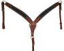 Cody Pro Hair On Leather Breast Collar - BUGU5 - Horse - 1