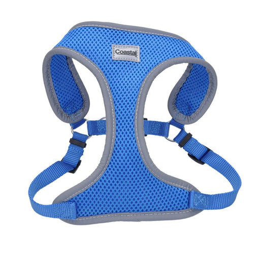 Comfort Soft Reflective Wrap Adjustable Dog Harness - C21DG - Blue Lagoon - X - Small - 5/8" x 16" - 19" - 8