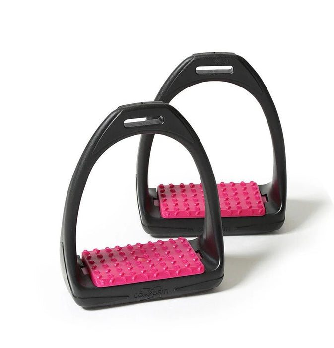Compositi Reflex Stirrups, 4.75" - SEP27F - Rasberry - 4