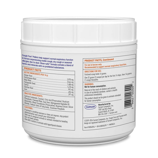 Cough Free Equine Pellets - FAKW - 1.75 lb Cough Free Pellets - 2
