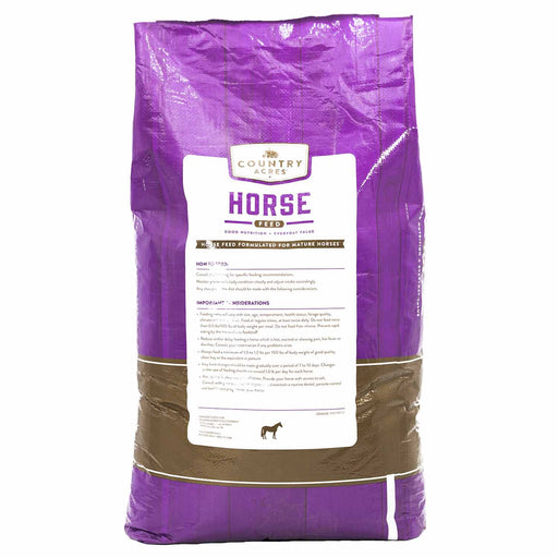 Country Acres 12% Pellet Horse Feed, 50 lb - PANA8 - 50 lbs - 2