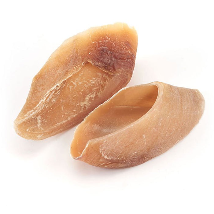 Cowbones Beef Hooves 100% Natural Dog Chews - PCI26 - 2ct - 2