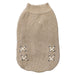 Criss Cross Sweater for Dogs - RR3L2 - Taupe - XSmall - 1