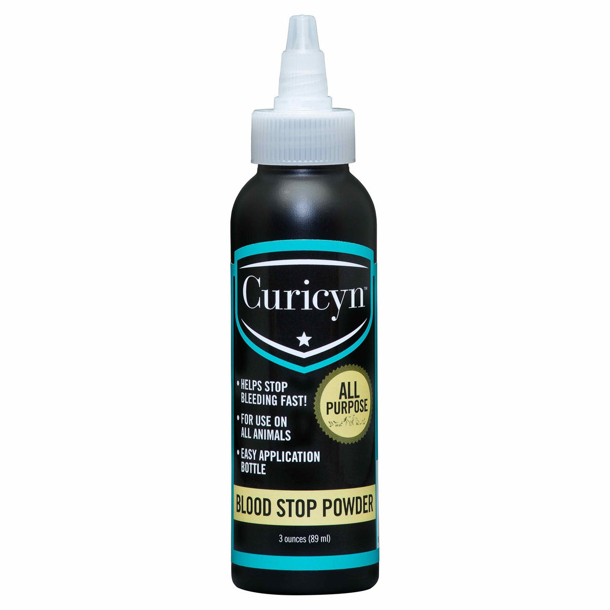 Curicyn Blood Stop Powder for Livestock, 3 oz — Pet Supplies 4 Less