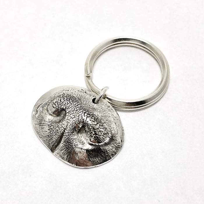 Custom Silver Pet Nose Pendant Kit, 18" Necklace or Keychain - PM212 - 2