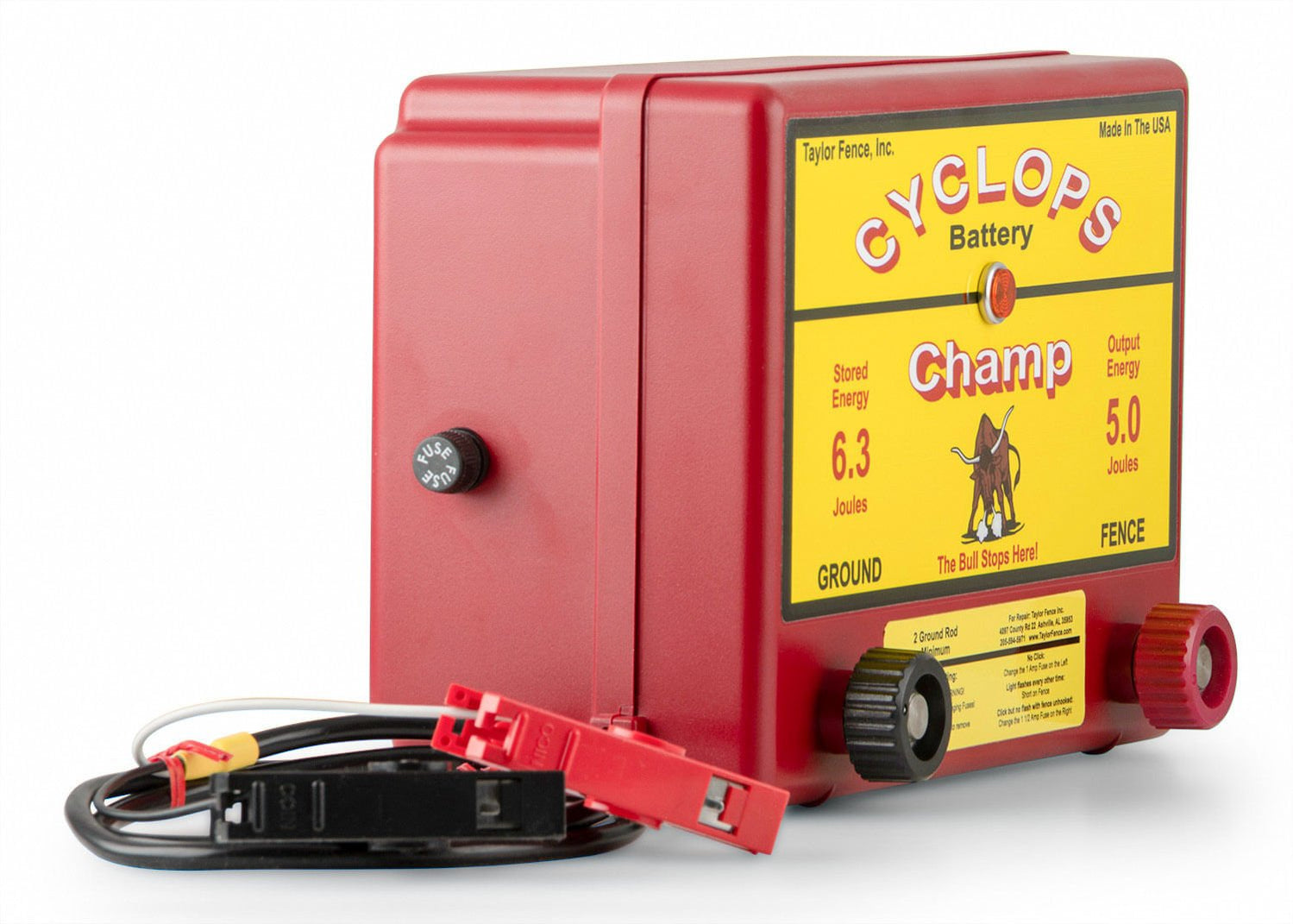 Cyclops DC/Battery Champ Fence Charger, 5 Joule — Pet Supplies 4 Less