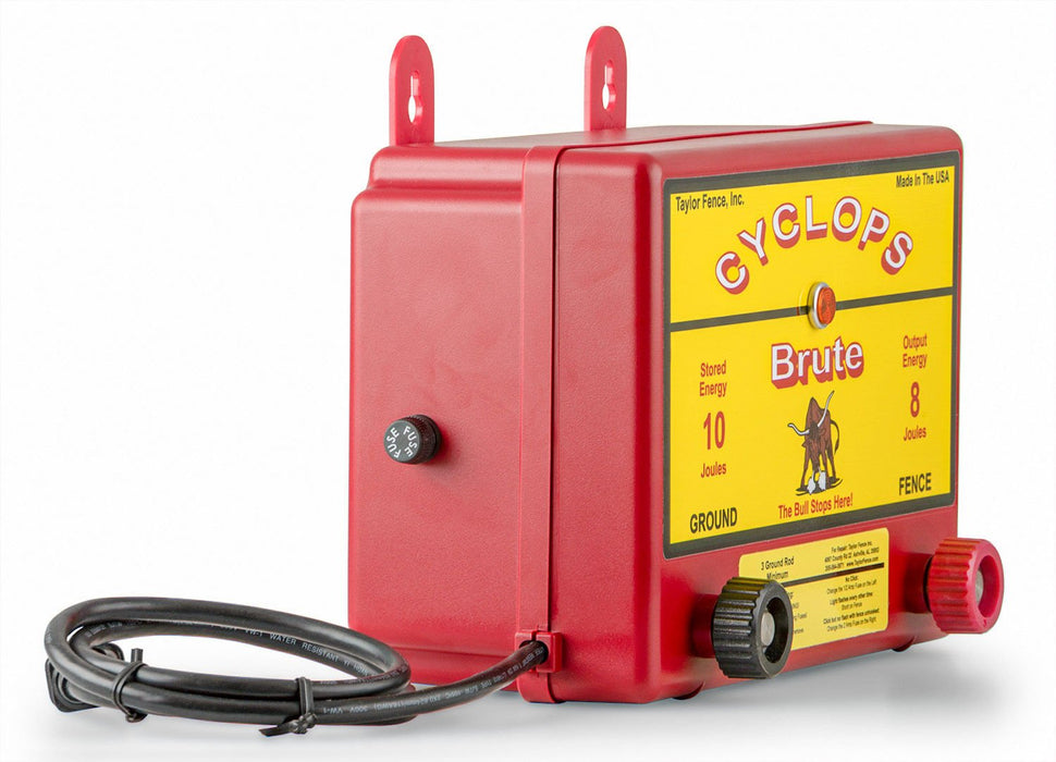 Cyclops Brute 8 Joule AC Fence Charger - TFP17 - 3