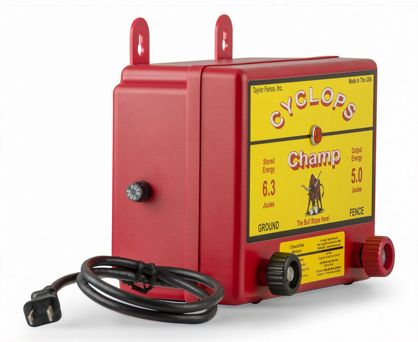Cyclops Champ 5 Joule AC Fence Charger - TFP15 - 3
