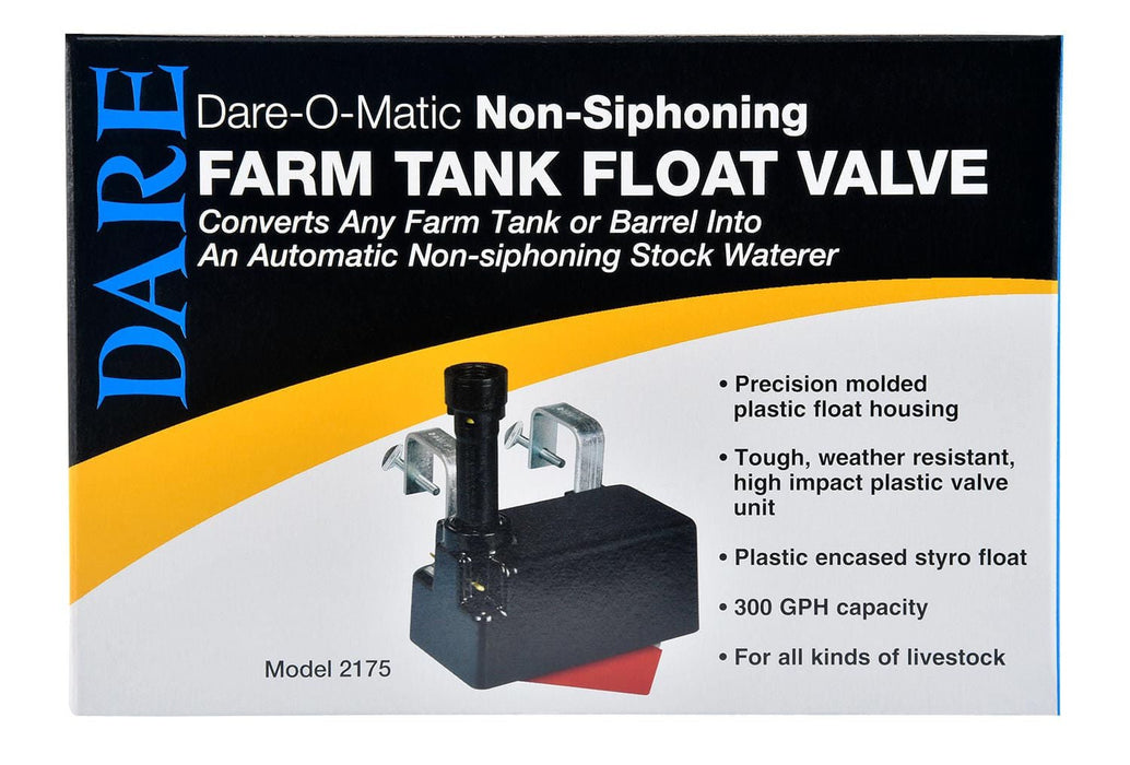 Dare Automatic Float Valves - D4A3 - Non - Siphoning Plastic Case Float Valve - 4