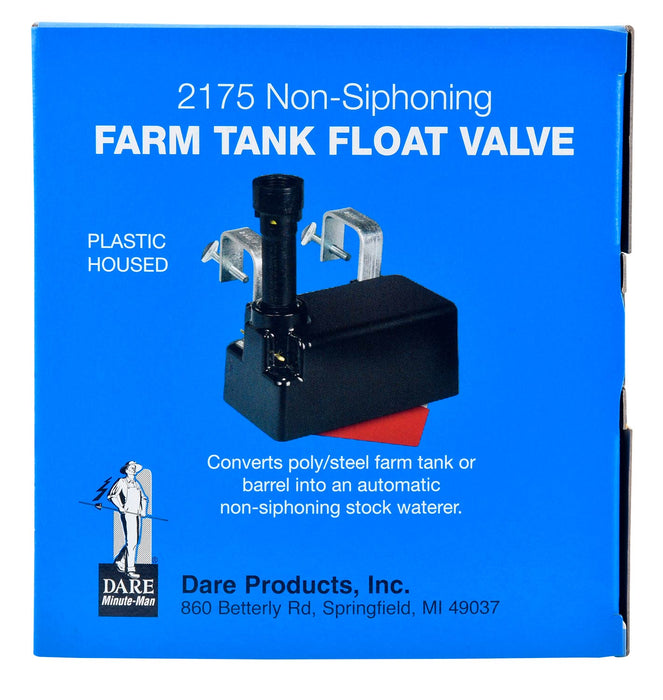 Dare Automatic Float Valves - D4A3 - Non - Siphoning Plastic Case Float Valve - 6
