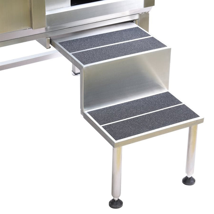 Davis Professional Stainless Steel Bathing Tub for Dogs - DDNM - 53"H x 27.5"W x 50"L - 3