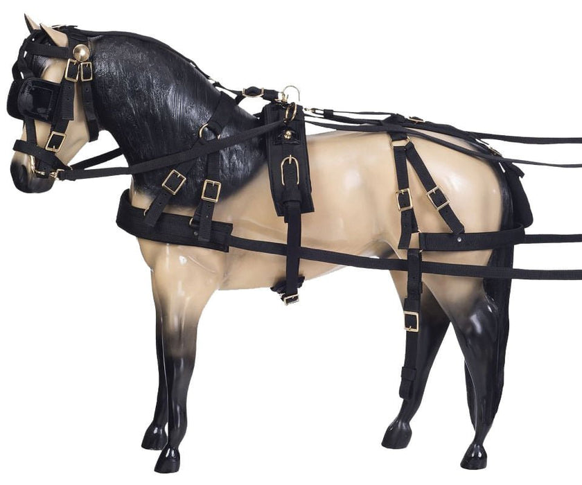Deluxe Miniature Nylon Driving Harness - JTIAEB - 2