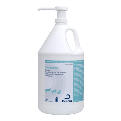DermaBenSs Medicated Antimicrobial Shampoo for Dogs, Cats & Horses - 013DP-24012 - 1 Gallon - 2