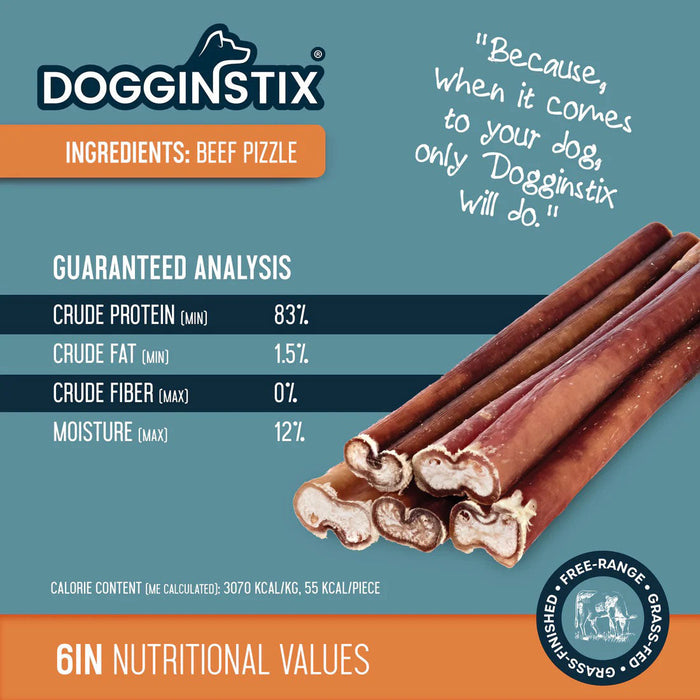 BULLY STICKS STANDARD Size 6 inch