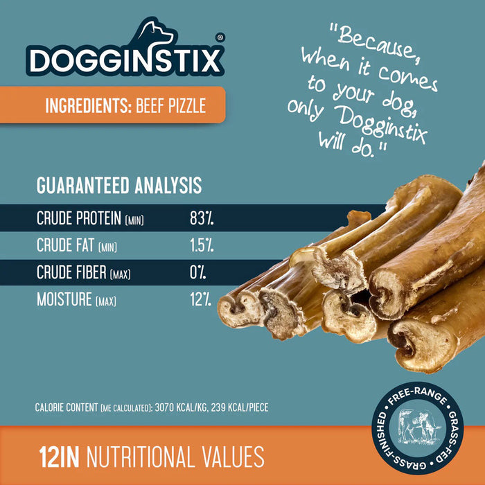 BULLY STICKS STANDARD Size 12 inch
