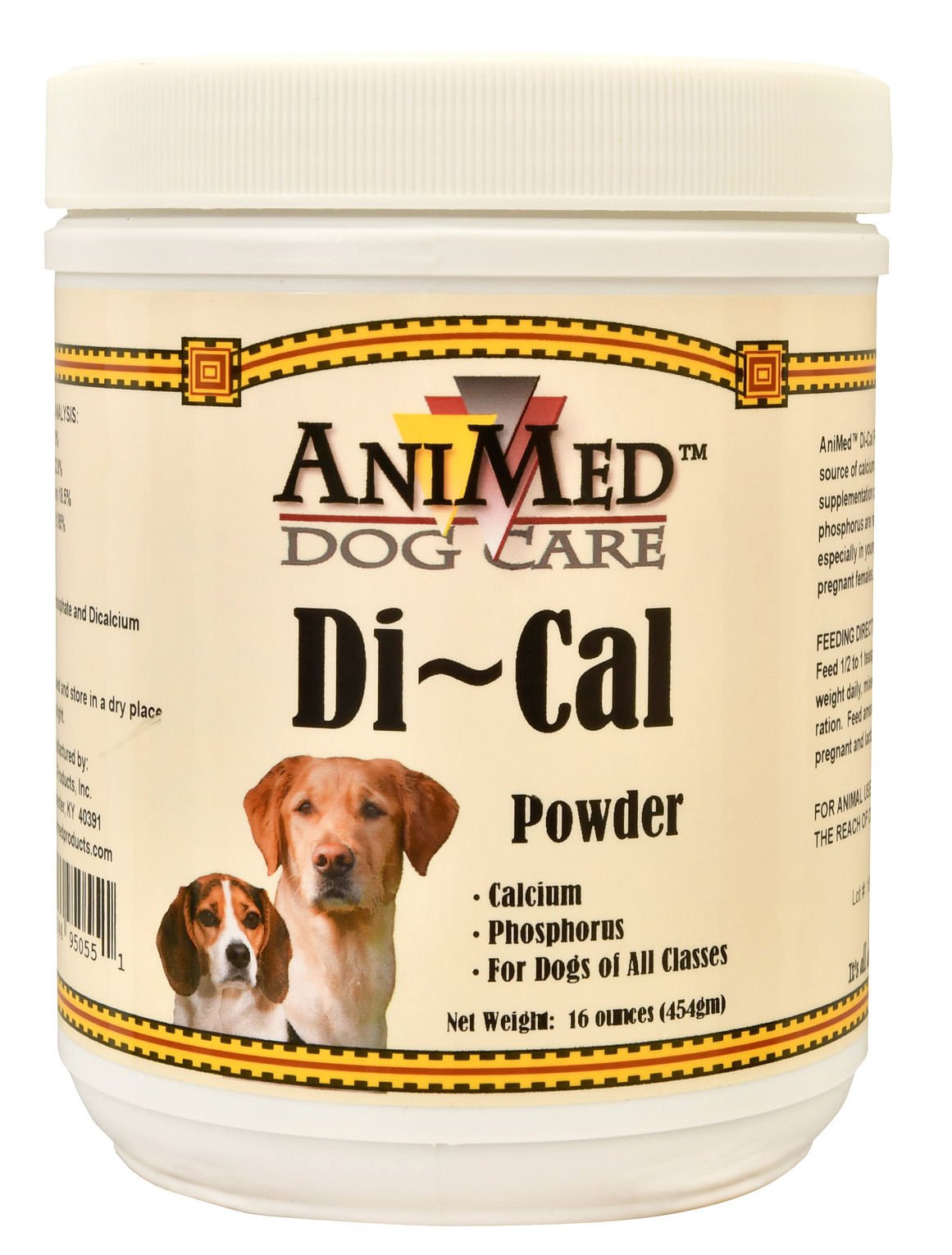 Di-Cal Calcium Powder Dog Supplement — Pet Supplies 4 Less