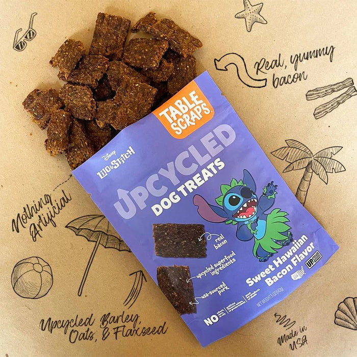 Disney Table Scraps Dog Treats  All Natural, USA Made, Upcycled Ingredients, 5 oz - PH3B - Sweet Hawaiian Bacon - 5 oz - 4