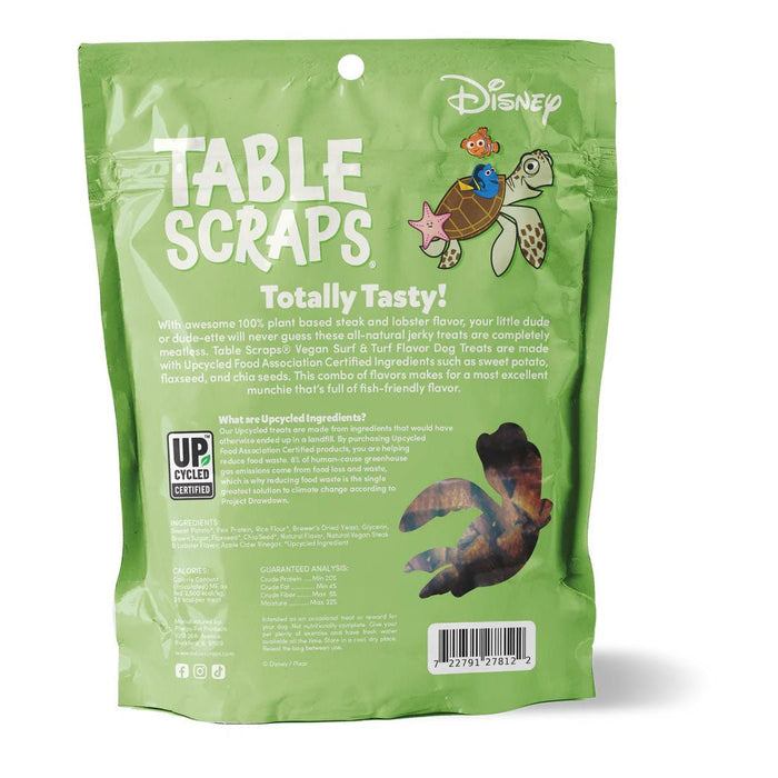 Disney Table Scraps Dog Treats  All Natural, USA Made, Upcycled Ingredients, 5 oz - PH3D - Vegan Surf & Turf - 5 oz - 16