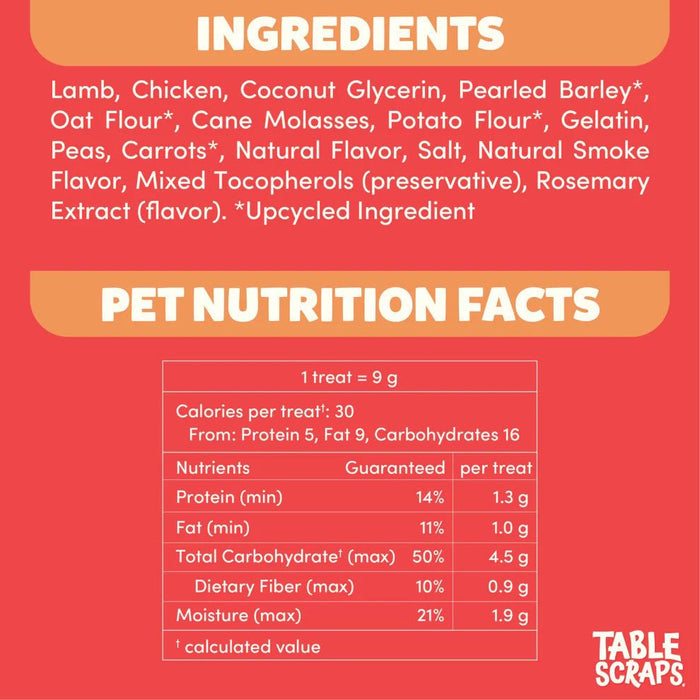 Disney Table Scraps Dog Treats  All Natural, USA Made, Upcycled Ingredients, 5 oz - PH3E - Shepherd's Pie - 5 oz - 26