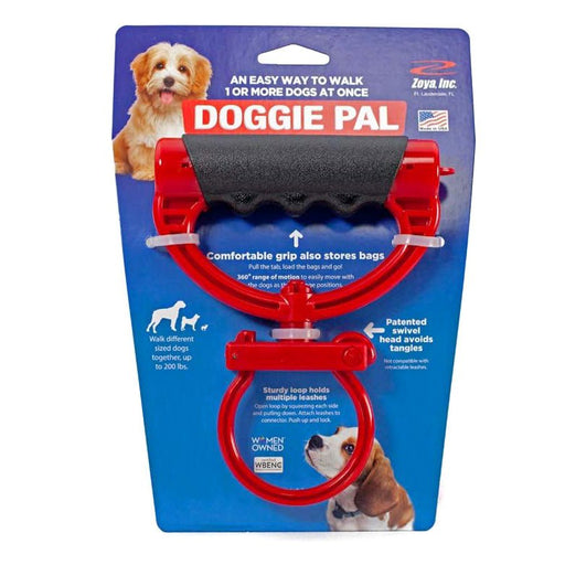 Doggie Pal Leash Holder and Waste Bag Storage - 024ZOYA-00007 - Red - 1