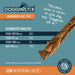 Dogginstix Braided Beef Tripe Natural Dog Chew – Digestible, Nutrient Rich, Omega 3 - DG2W - 12"L - Beef - 1 ct - 7