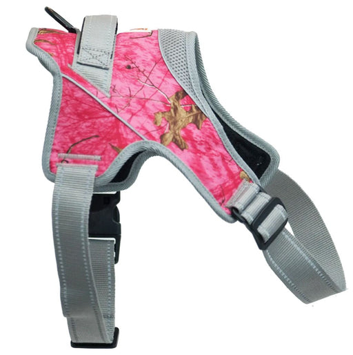 Doggy Tales Patented Realtree Hart Harness, Paradise Pink - DT23T - 60" - 1