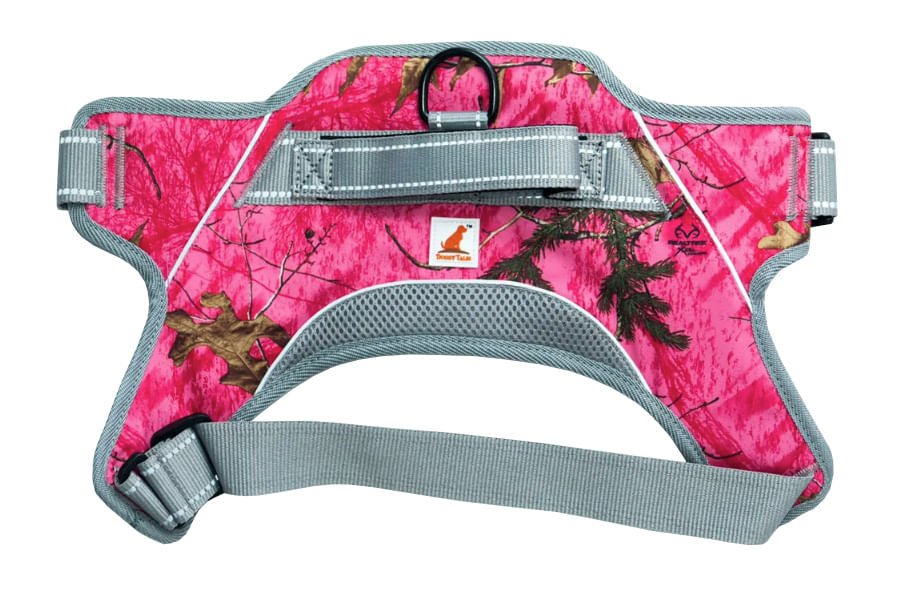 Doggy Tales Patented Realtree Hart Harness, Paradise Pink - DT23T - 60" - 2