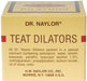 Dr. Naylor's Teat Dilators, Box of 40 - D1T1 - 1