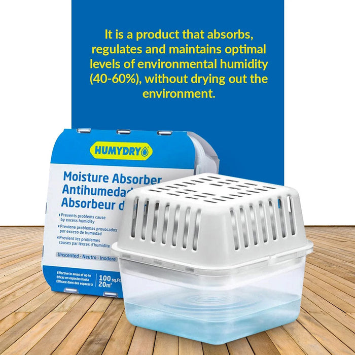 Humydry Compact 8.8oz. Moisture Absorber Device Size 8.8 oz.