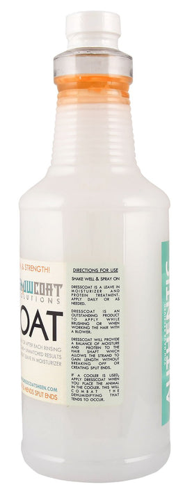 DressCoat Leave - In Conditioner for Animals - SCSAD - 1 quart - 8
