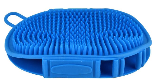 Dual Action Rubber Massaging Groomer - Jeffers - Animal & Pet Supplies > Pet Grooming