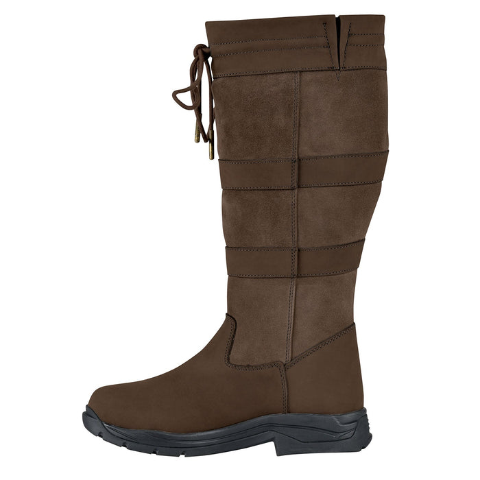 Dublin Ladies River IV Boots – Comfortable Waterproof Boots for Riding - KOGA2 - Chocolate Brown - 7 - 4