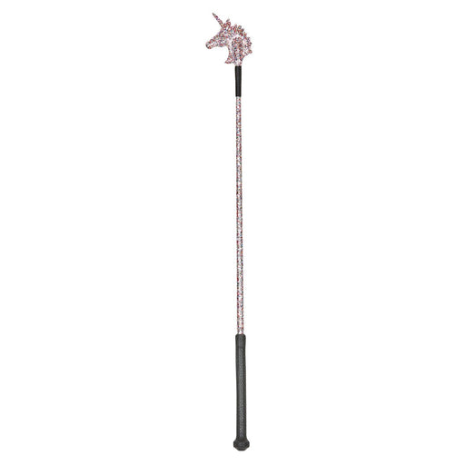 Dublin Sparkley Unicorn Riding Crop, 25.5", Rainbow - KOAN8 - Rainbow - 25.5" - 1
