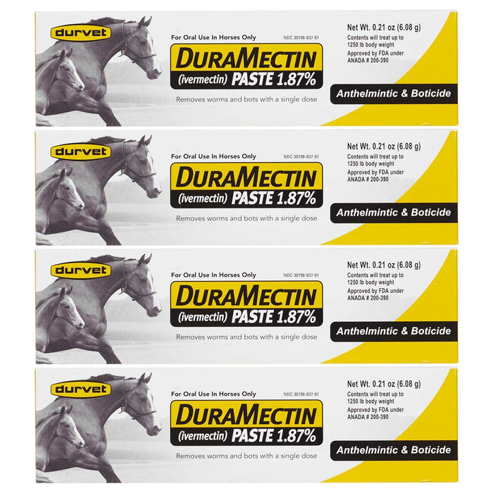 Duramectin Paste (1.87% Ivermectin), 6.08 gm - 7VW5-4 - 6.08g - 4 - 5
