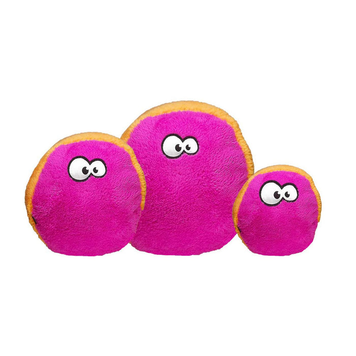 Duraplush FuzzBall Dog Toys - CD2AE - Small - Orange Fuchsia - 1 ct - 8
