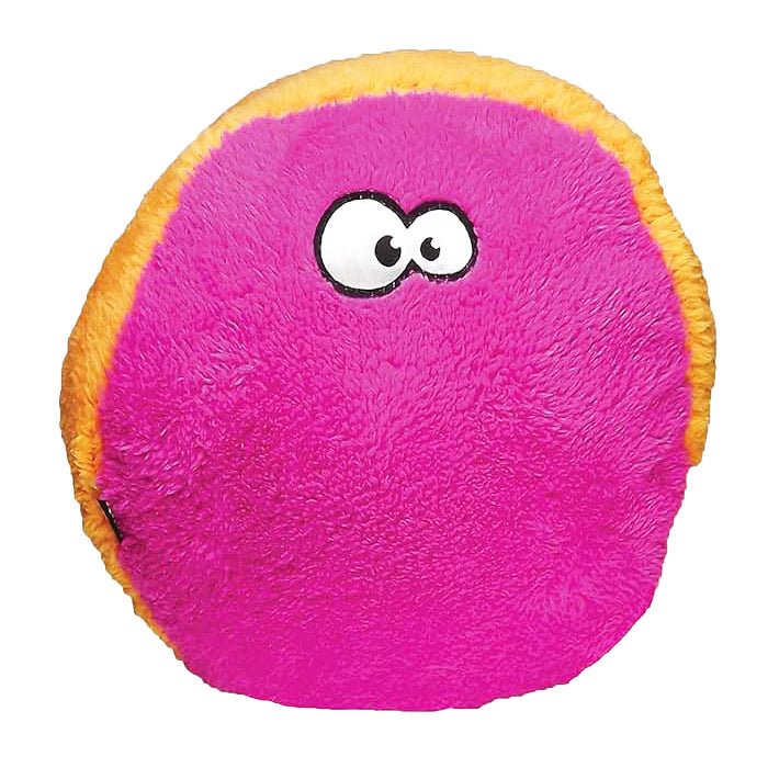Duraplush FuzzBall Dog Toys - CD2AE - Small - Orange Fuchsia - 1 ct - 7