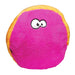 Duraplush FuzzBall Dog Toys - CD2AE - Small - Orange Fuchsia - 1 ct - 7