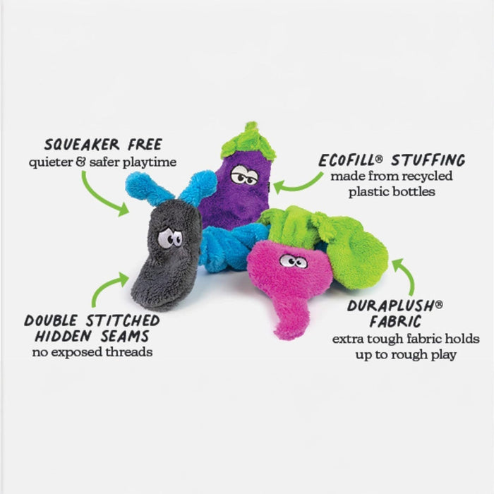 Duraplush Peas in a Pod Dog Toy, 4 - Toys - In - One - CD2AN - Medium - 1 ct - 2