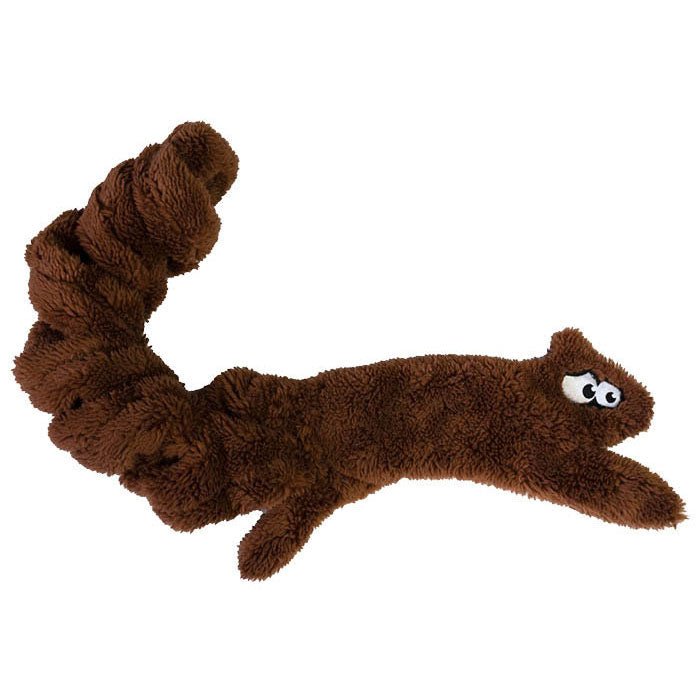 Duraplush Springy Squirrel Dog Toy, Medium - CD2BF - Medium - Brown - 1 ct - 1