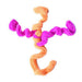 Duraplush Springy Thing Dog Toys - CD2BB - Medium - Orange Fuchsia - 1 ct - 1