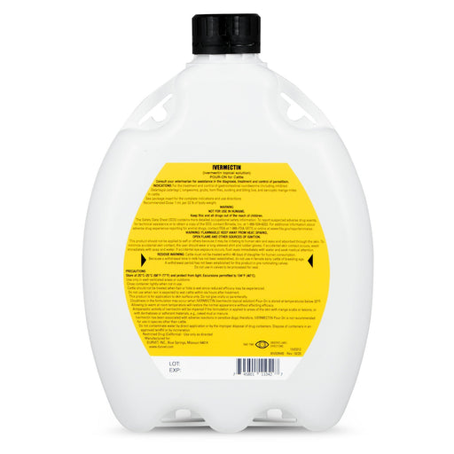 Durvet Ivermectin Pour - On Wormer - 7VV4 - 1 liter - 2