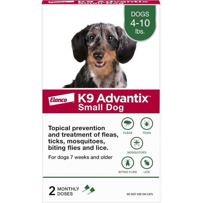 K9 Advantix Small Dog 2pk  